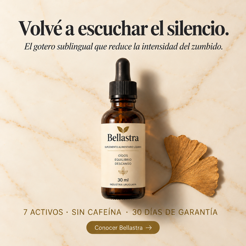 Reducí el zumbido, recuperá el sueño y la claridad mental en 4 a 6 semanas