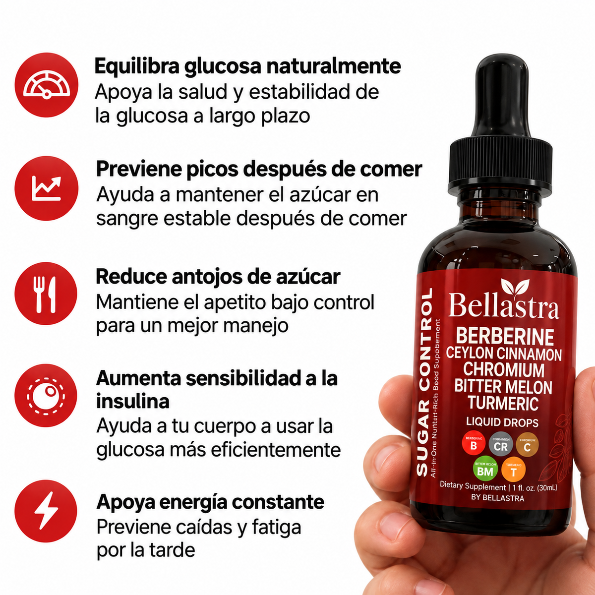 Bellastra™ | Apoyo natural para el equilibrio de la glucosa