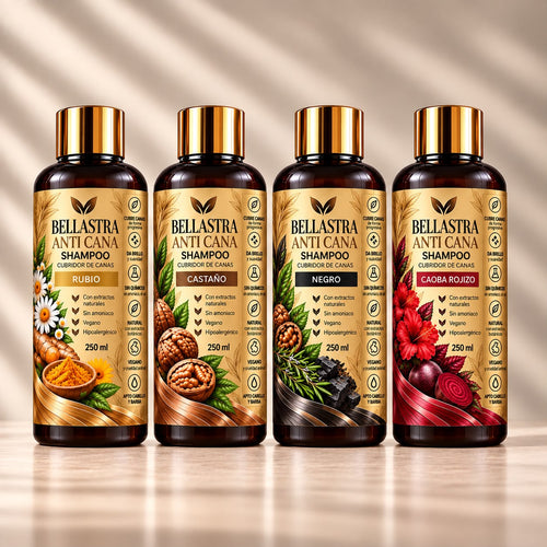 Rejuvenece tu cabello al instante Shampoo cubridor de cana